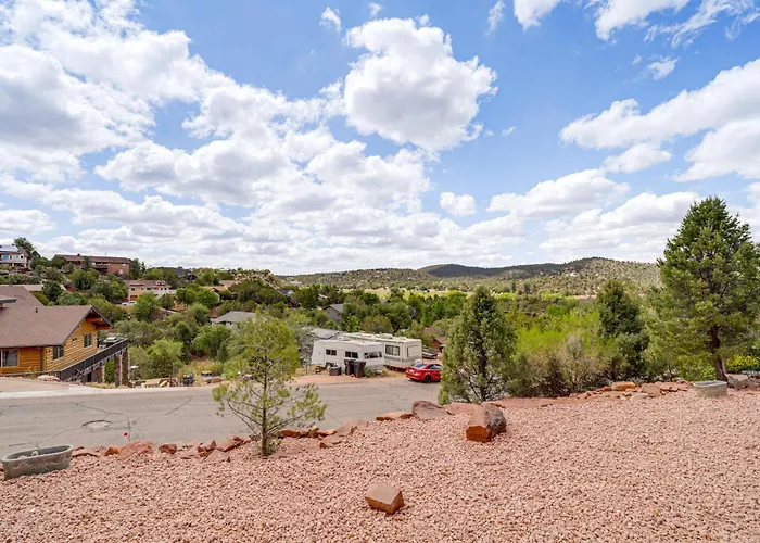 Mtn & Golf Course Views: Retreat! Holiday home Payson